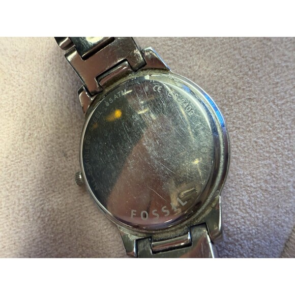 Two Tone Women\'s Fossil Jesse Stainless Steel Watch New Battery Very Clean main image 5